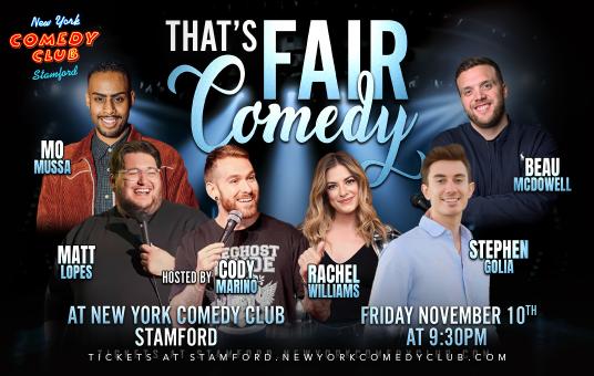 That's Fair Comedy ft. Beau McDowell, Rachel Williams, Matt Lopes, Cody Marino