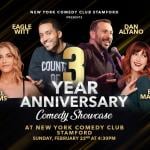 New York Comedy Club Stamford's 3rd Year Anniversary Showcase ft. Eagle Witt, Rachel Williams, Dan Altano and Erin Maguire
