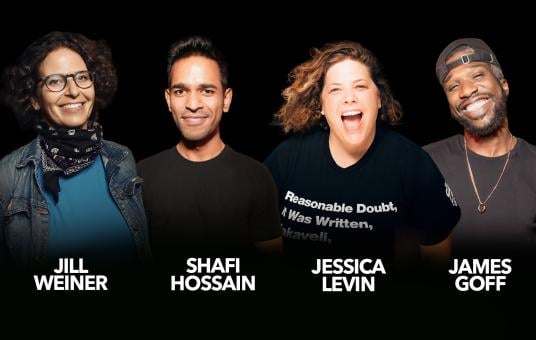 Jessica Levin, Shafi Hossain, James Goff, Jill Weiner