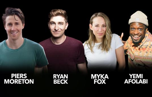 Ryan Beck, Myka Fox, Yemi Afolabi, Piers Moreton