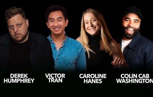 Caroline Hanes, Victor Tran, Derek Humphrey, Colin Cab Washington 