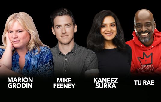 Kaneez Surka, Ben Bankas, Mike Feeney, Marion Grodin, Tu Rae