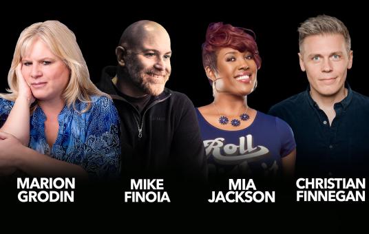 Mia Jackson, Christian Finnegan, Marion Grodin, Mike Finoia