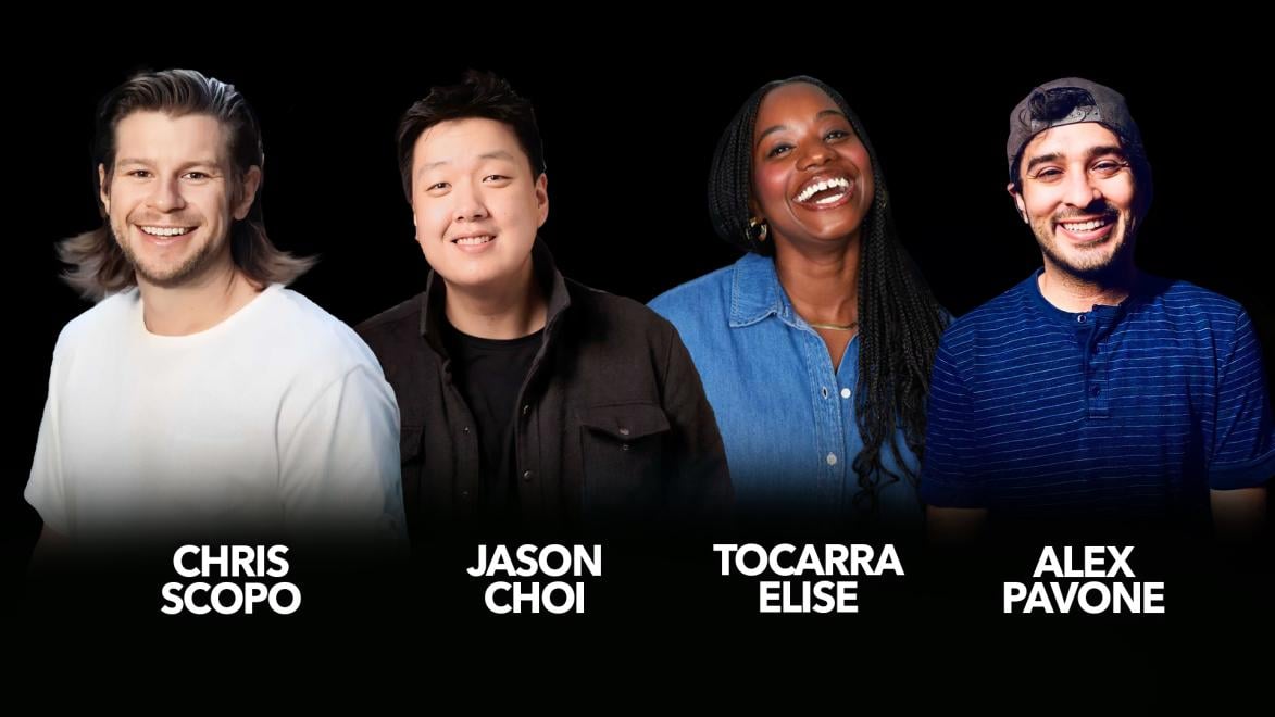 Alex Pavone, Chris Scopo, Tocarra Elise, Jason Choi