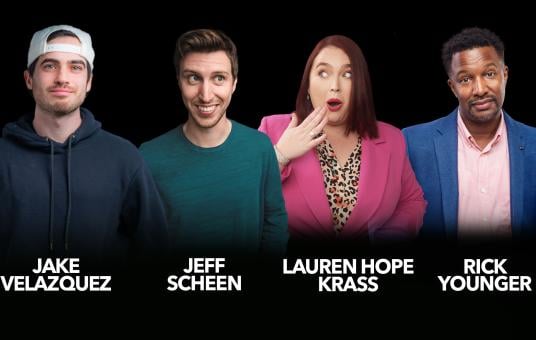 Rick Younger, Jake Velazquez, Jeff Scheen, Lauren Hope Krass