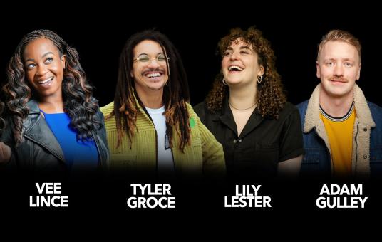 Vee Lince, Adam Gulley, Tyler Groce, Lily Lester