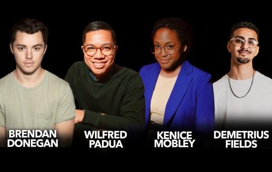 Wilfred Padua, Demetrius Fields, Brendan Donegan, Kenice Mobley