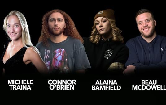 Michele Traina, Alaina Bamfield, Connor O'Brien, Beau McDowell 