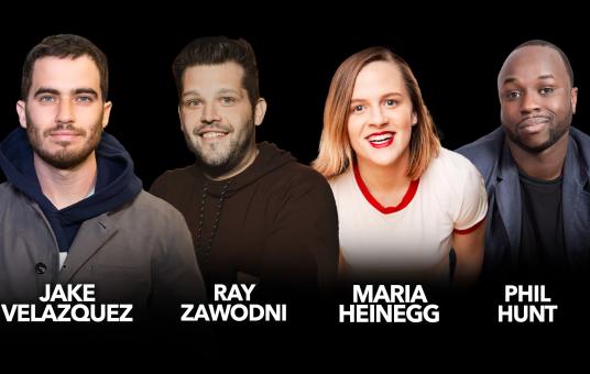 Friday Night Showcase Ft: Phil Hunt, Jake Velazquez, Maria Heinegg, Ray Zawodni