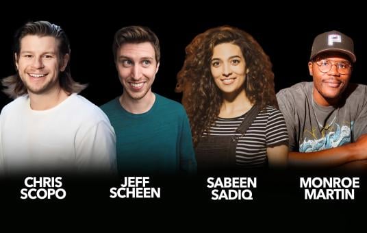 Monroe Martin, Chris Scopo, Sabeen Sadiq, Jeff Scheen
