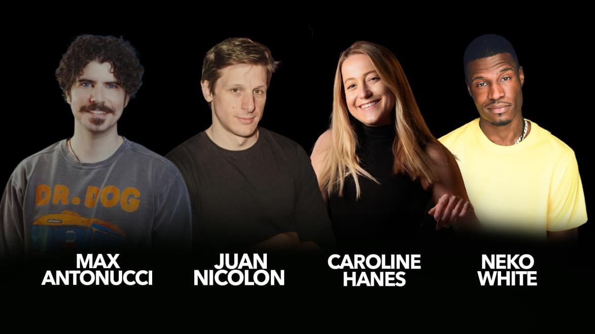 Neko White, Caroline Hanes, Juan Nicolon, Max Antonucci