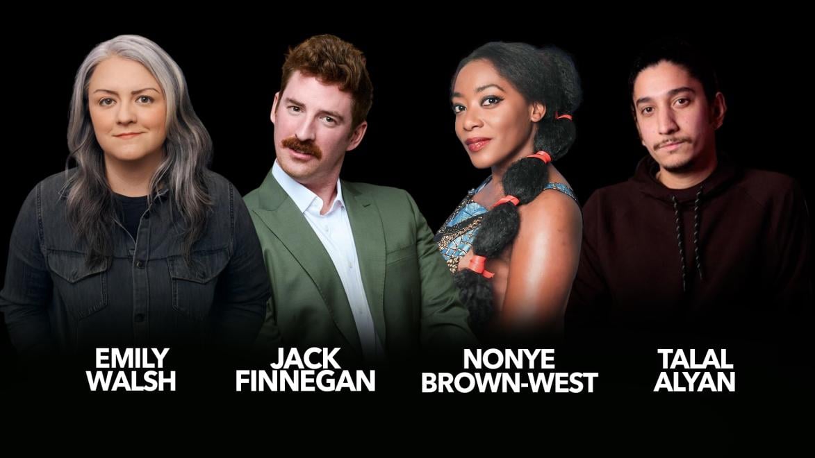 Jack Finnegan, Talal Alyan, Nonye Brown-West, Emily Walsh