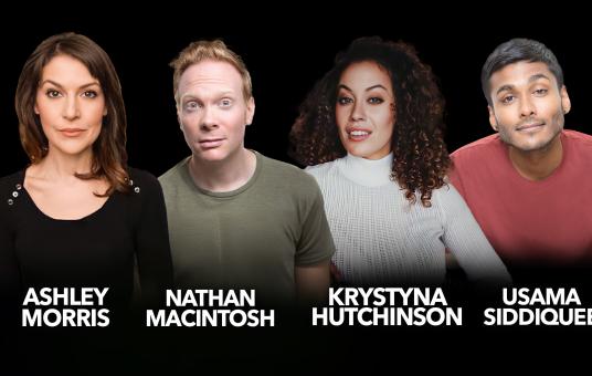 Saturday Night Comedy Ft: Krystyna Hutchinson, Ashley Austin Morris, Nathan Macintosh, Usama Siddiquee