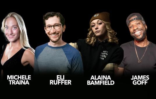 James Goff, Eli Ruffer, Michele Traina, Alaina Bamfield