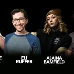 James Goff, Eli Ruffer, Michele Traina, Alaina Bamfield