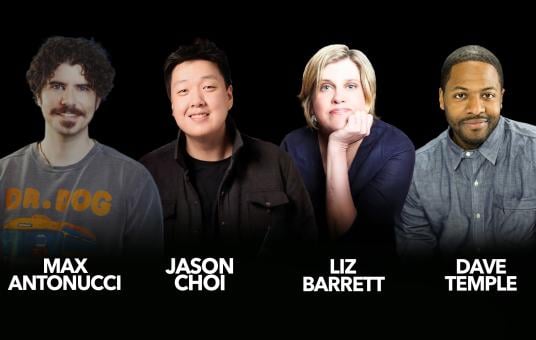 Jason Choi, Max Antonucci, Liz Barrett, Dave Temple