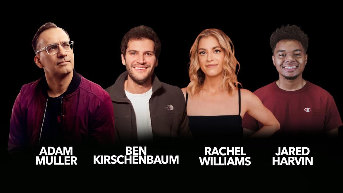 Rachel Williams, Adam Muller, Jared Harvin, Ben Kirschenbaum