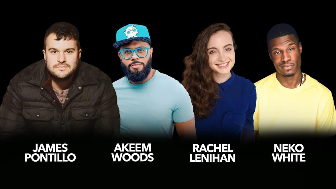 Akeem Woods, Rachel Lenihan, Neko White, James Pontillo