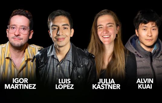 Alvin Kuai, Luis Lopez, Julia Kastner, Igor Martinez