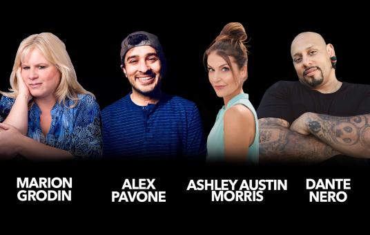 Ashley Austin Morris, Dante Nero, Marion Grodin, Charles McBee