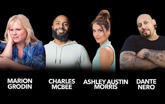 Dante Nero, Marion Grodin, Ashley Austin Morris, Charles McBee