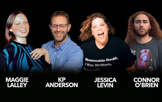 Jessica Levin, Maggie Lalley, Connor O'Brien, KP Anderson