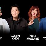 Rick Younger, Tom Cassidy, Erin Maguire, Jason Choi