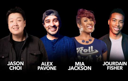 Jourdain Fisher, Mia Jackson, Jason Choi, Alex Pavone