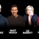 Matt Pavich, Liz Barrett, Jake Velazquez, Jared Harvin