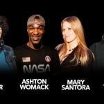 Reg Thomas, Ashton Womack, Jill Weiner, Mary Santora