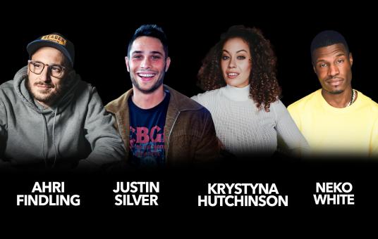 Krystyna Hutchinson, Justin Silver, Ahri Findling, Neko White