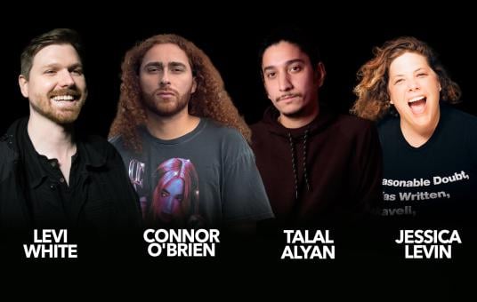 Jessica Levin, Talal Alyan, Levi White, Connor O'Brien