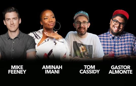 Mike Feeney, Aminah Imani, Tom Cassidy, Gastor Almonte