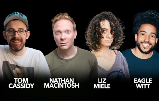 Eagle Witt, Liz Miele, Nathan Macintosh, Tom Cassidy