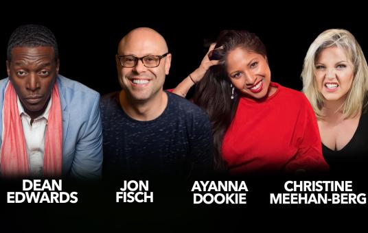 Dean Edwards, Jon Fisch, Ayanna Dookie, Christine Meehan-Berg
