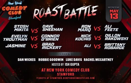 Roast Battle ft: Stosh Mikita, Dave Sheehan, Evelyn Troutman, Connor O'Brien + More!
