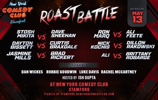 Roast Battle ft: Stosh Mikita, Dave Sheehan, Evelyn Troutman, Connor O'Brien + More!