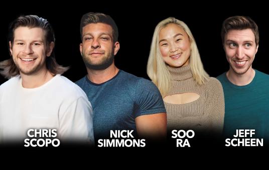 Jeff Scheen, Soo Ra, Chris Scopo, Nick Simmons