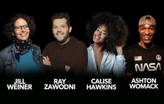 Calise Hawkins, Ashton Womack, Ray Zawodni, Jill Weiner