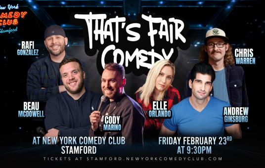 That's Fair Comedy ft. Elle Orlando, Beau McDowell, Andrew Ginsburg, Rafi Gonzalez
