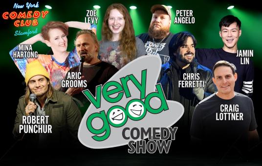 Very Good Comedy ft: Aric Grooms, Robert Punchur, Mina Hartong, Craig Lottner