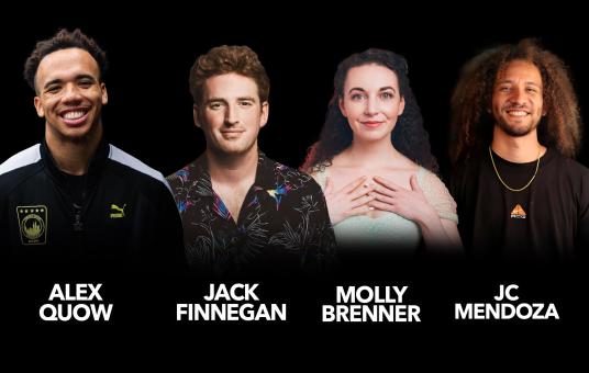 JC Mendoza, Alex Quow, Jack Finnegan, Molly Brenner