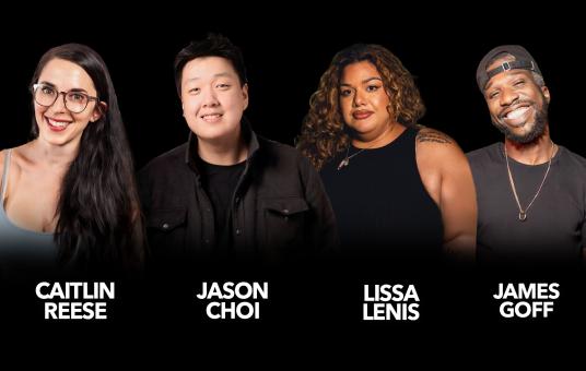 James Goff, Caitlin Reese, Jason Choi, Lissa Lenis