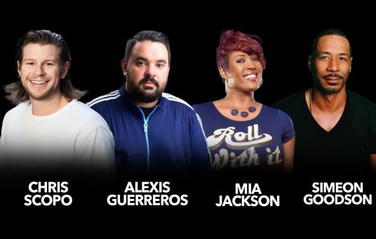 Simeon Goodson, Mia Jackson, Anthony DeVito, Chris Scopo