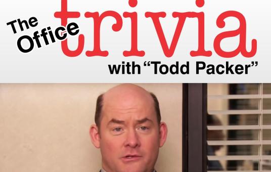 "The Office" Trivia with Todd Packer