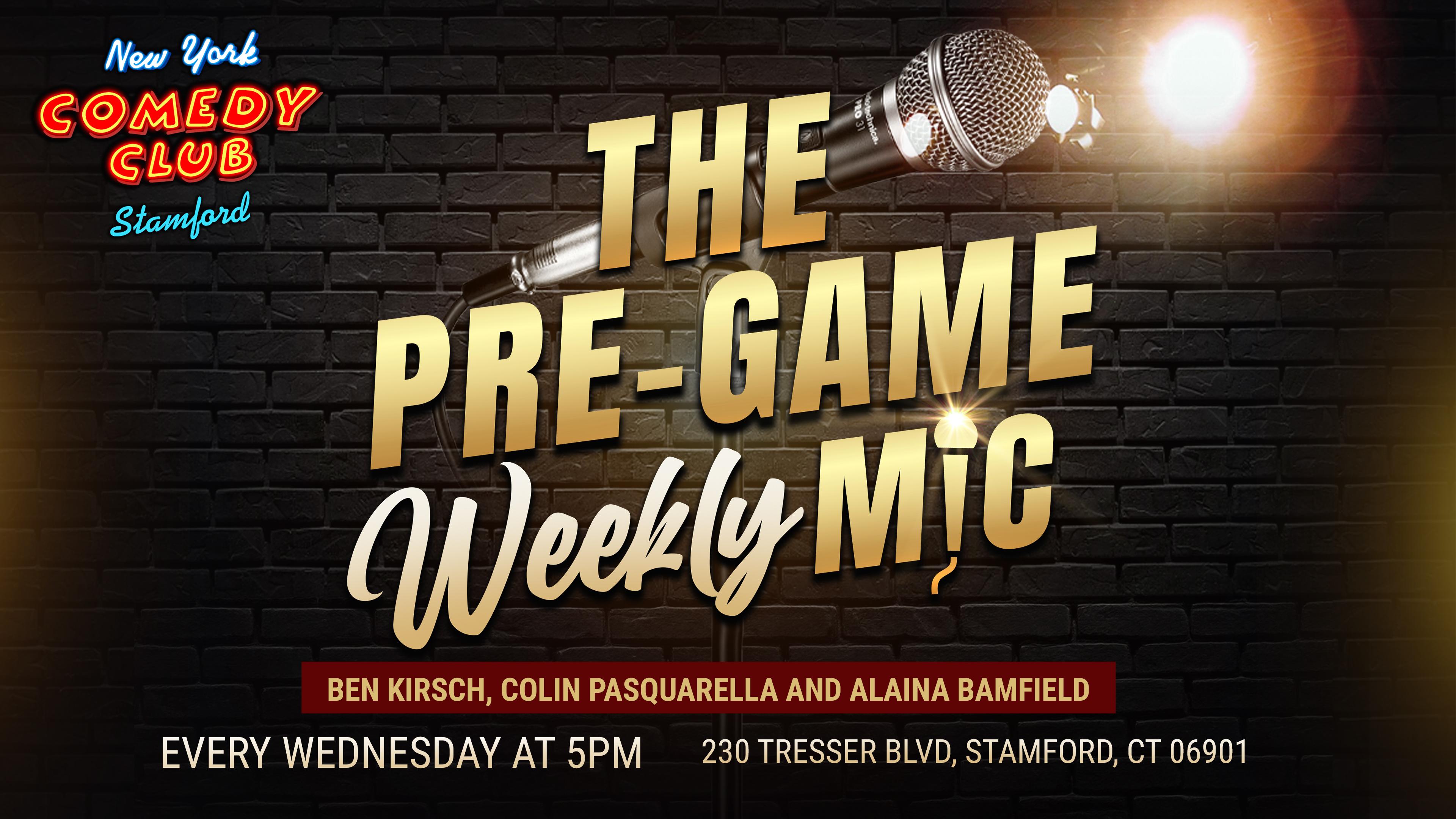 The Pre-Game Weekly Open Mic